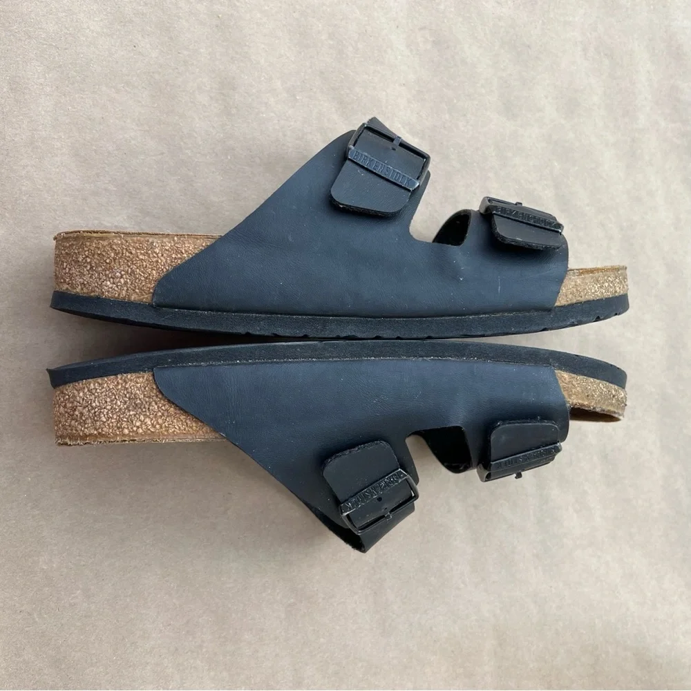 Birkenstock Arizona Black Slides Sandals Size EU 42 / W 11 / M 10